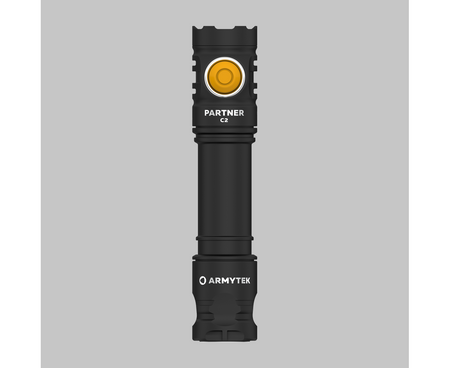 Latarka EDC Armytek Partner C2 Magnet USB White