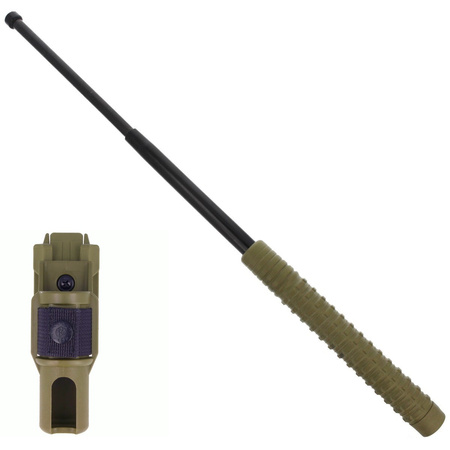 PAŁKA TELESKOPOWA HARTOWANA ESP 21'' KHAKI + KABURA
