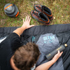 ŚPIWÓR ULTRA LIGHT CZARNO-MIĘTOWY NILS CAMP