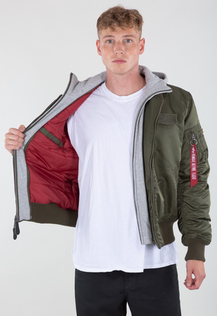 Kurtka Alpha Industries MA-1 D-Tec dark green