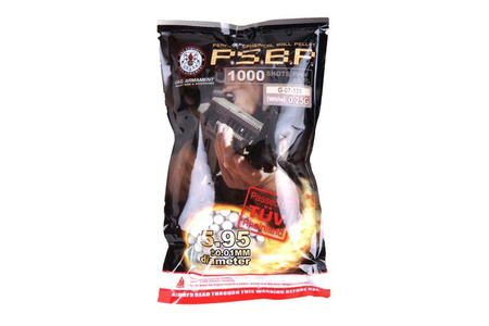 KULKI P.S.B.P G&G 0,25g 1000szt. PACK BB