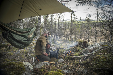 Poncho Helikon SWAGMAN ROLL Basic - Olive Green