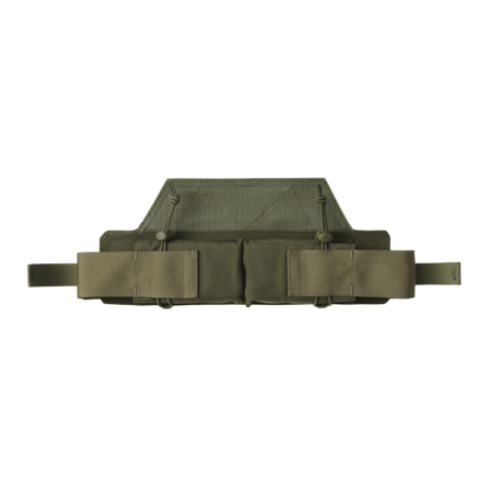 Double Horizontal Pouch - Olive Green