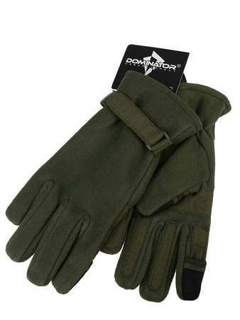Rękawice Dominator Polarowe Zimowe Olive