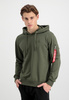 Bluza z kapturem Alpha Industries X-Fit Hoody dark green