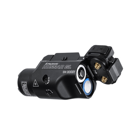 Mactronic HUSSAR GL 900 lm latarka taktycznado broni krótkiej z laserem 