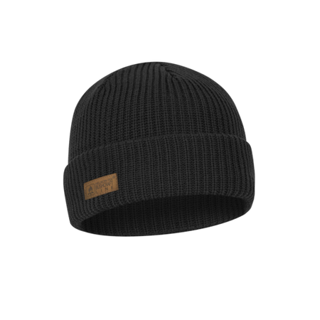 Czapka Merino Helikon WANDERER - Czarna