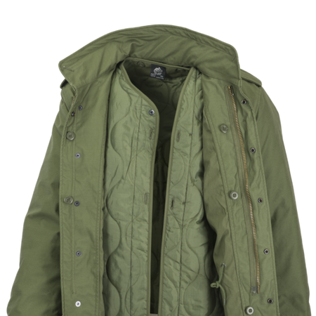 Kurtka Helikon M65 NyCo Sateen Czarna