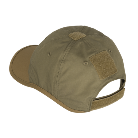 Czapka Helikon Logo Cap - PolyCotton Ripstop - Czarna / Shadow Grey B