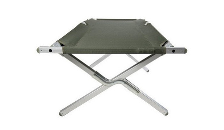 Aluminiowe łóżko polowe składane US Mil Tec 190 x 65 cm