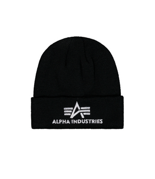 Czapka Alpha Industries 3D Beanie silver/black
