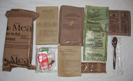 RACJA ŻYWNOŚCIOWA MRE USA ORYGINALNA MENU 22