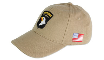 Czapka z daszkiem 101st Airborne Fostex Piaskowy