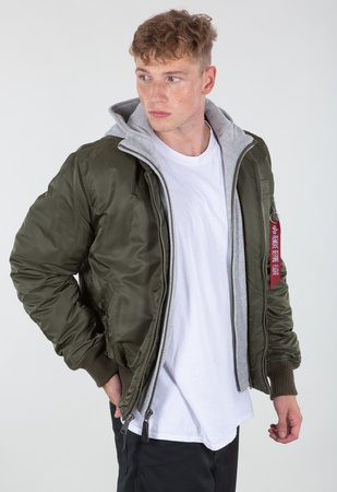 Kurtka Alpha Industries MA-1 D-Tec dark green