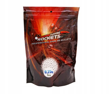 KULKI ROCKETS PROFESSIONAL 0,25G 1KG