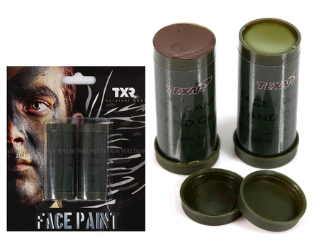FARBA MASKUJĄCA TEXAR FACE PAINT-3 KOLORY