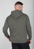 Bluza z kapturem Alpha Industries Basic Zip Hoody SL  dark green