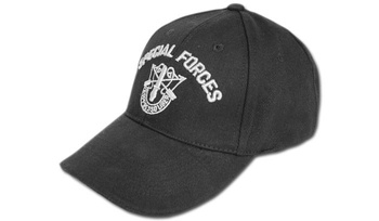 Czapka z daszkiem Navy Special Forces Czarny