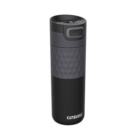 Kubek Termiczny Kambukka Etna Grip 500 ml - Black Steel