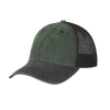 Czapka Helikon Trucker Plain - Washed Cotton - Washed Dark Green / Washed Black C