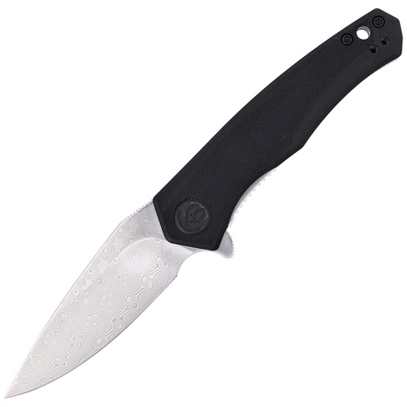 Nóż składany Kubey Cadmus Black G10 Damascus by Max
