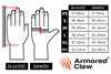 Rękawice taktyczne Armored Claw Accuracy - oliwkowe