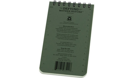 Rite in the Rain Notes wodoodporny 3x5 935 oliwkowy