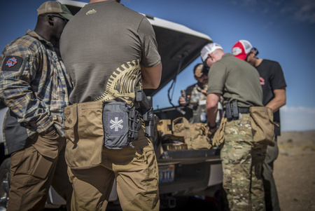 APTECZKA MODULAR INDIVIDUAL MED KIT- Cordura - Olive Green