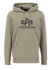 Bluza z kapturem Alpha Industries Basic Hoodie olive