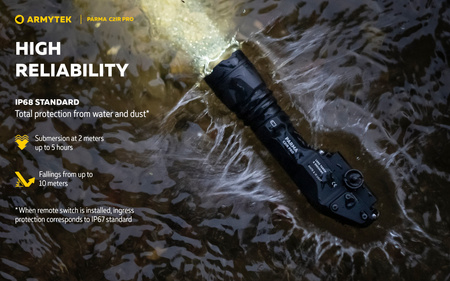 Latarka taktyczna Armytek PARMA C2IR PRO
