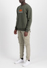Bluza Alpha Industries Basic Sweater Rubber dark green