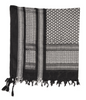 Chusta Arafatka Shemagh Mil-Tec Black/White