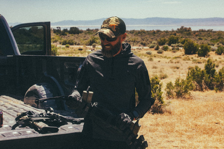 Czapka Helikon Trucker (Grease Gun) - Duck Hunter 