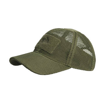 Czapka z daszkiem Helikon Baseball MESH - Mesh - Olive Green