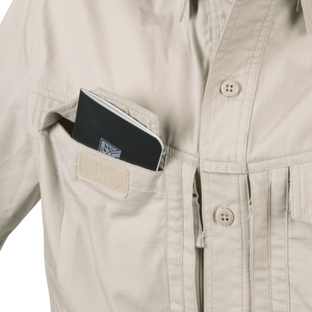 Koszula Helikon DEFENDER Mk2 long sleeve - PolyCotton Ripstop - Olive Green