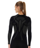 Bluza termoaktywna damska Brubeck DRY czarny/grafitowy