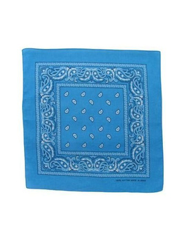 Chusta bandana 55x55 Niebieska