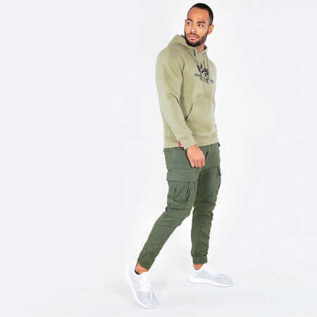 Bluza z kapturem Alpha Industries Basic Hoodie olive
