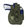 Kabura Pistoletowa Molle Camo M.G. Zielona