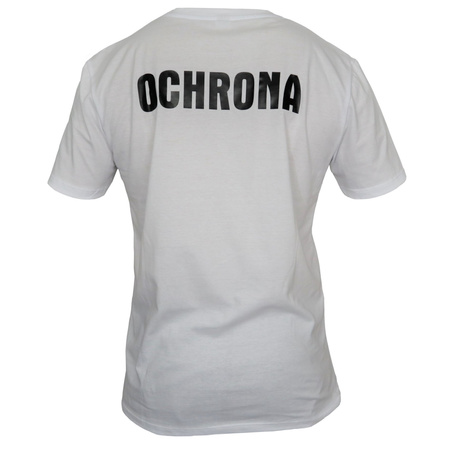 Koszulka T-Shirt Ochrona biała