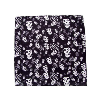 Chusta bandana 55x55 SKULL2