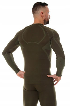 Bluza termoaktywna męska Brubeck RANGER PROTECT khaki