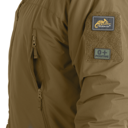 Lekka Kurtka Zimowa Helikon LEVEL 7 - Climashield Apex 100g - Czarna