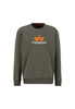 Bluza Alpha Industries Basic Sweater Rubber dark green