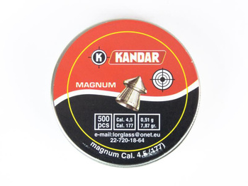 Śrut KANDAR Diabolo Magnum 4,5 MM