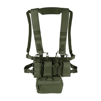 KAMIZELKA CHEST RIG CAMO M.G. STORM CORDURA ZIELONA