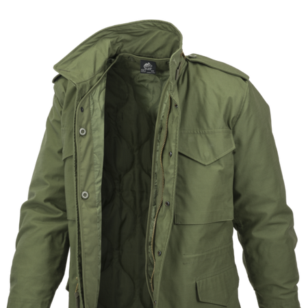 Kurtka Helikon M65 NyCo Sateen Czarna