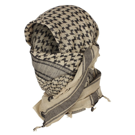 Chusta Arafatka Shemagh Mil-Tec Khaki/Black