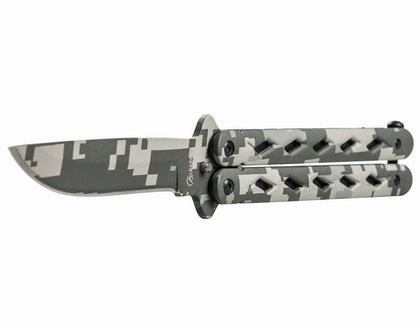 Nóż składany motylek Martinez Albainox Camo (36221)
