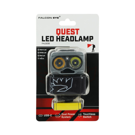 Latarka czołowa Falcon Eye QUEST 415lm